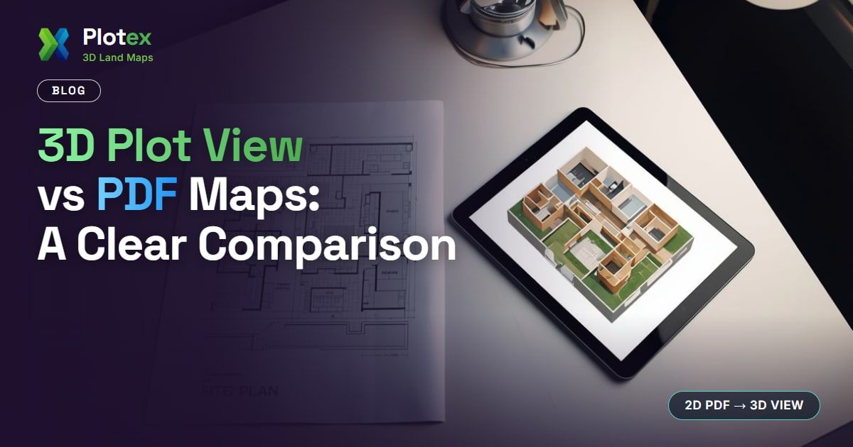 Interactive 3D Plot View vs PDF Maps