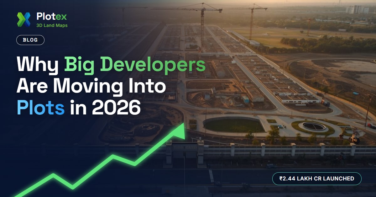 Why India's Big Developers Are Moving Into Plots (2026)
