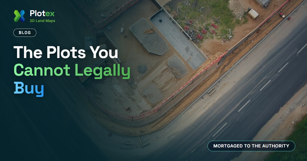 Mortgaged plots inside an approved layout