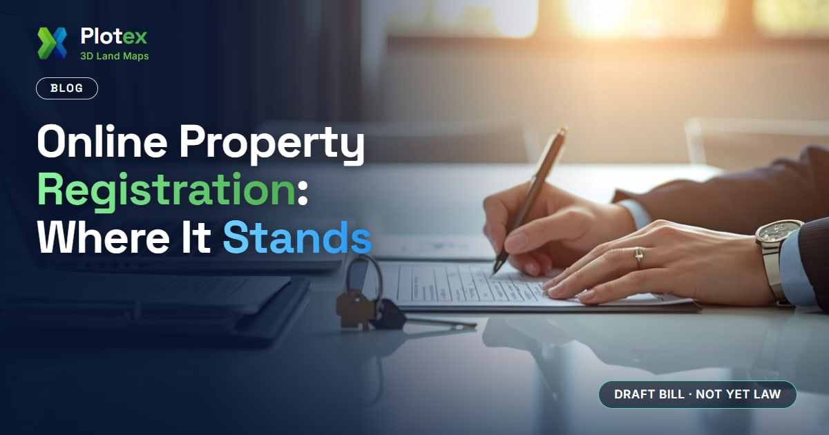 Online property registration in India and the draft Registration Bill
