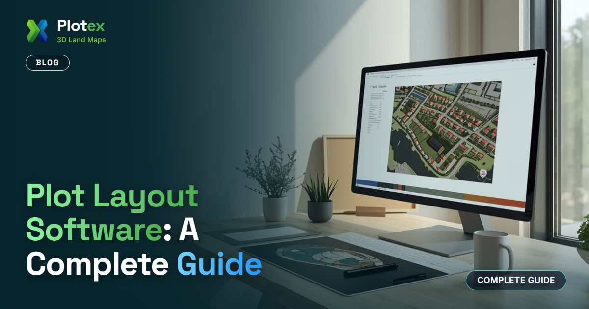 Plot Layout Software: A Complete Guide banner - Plotex 3D Land Maps