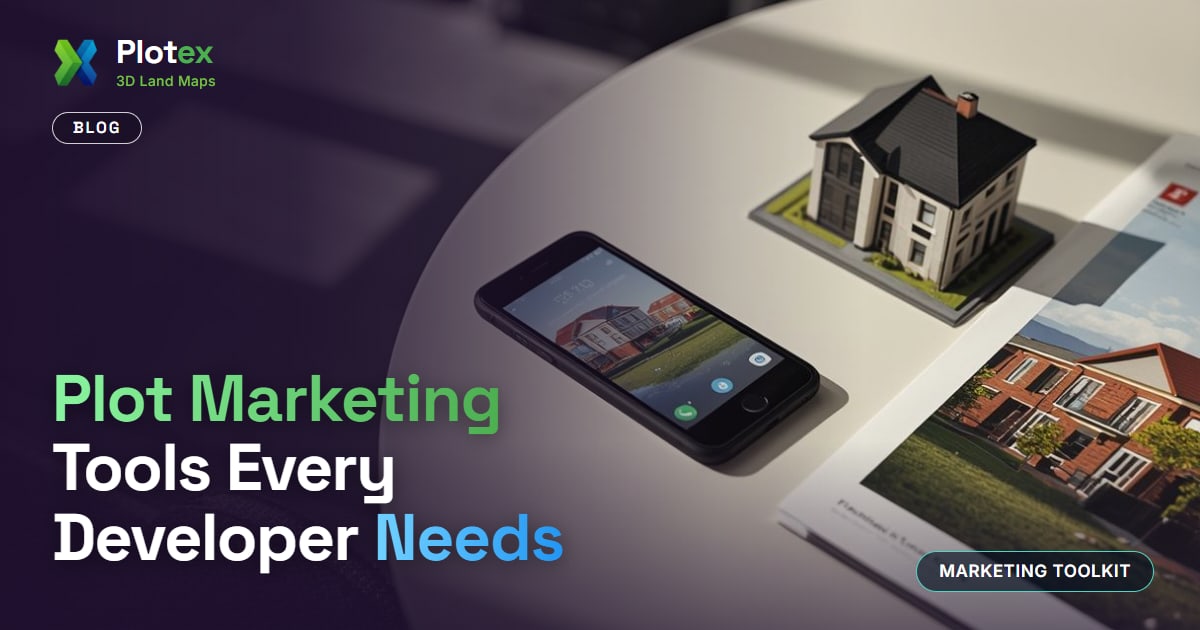 Plot Marketing Tools Every Developer Needs banner - Plotex 3D Land Maps